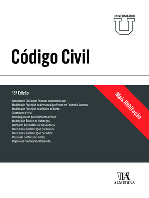 cover image of Código Civil--Edição Universitária--16ª Edição